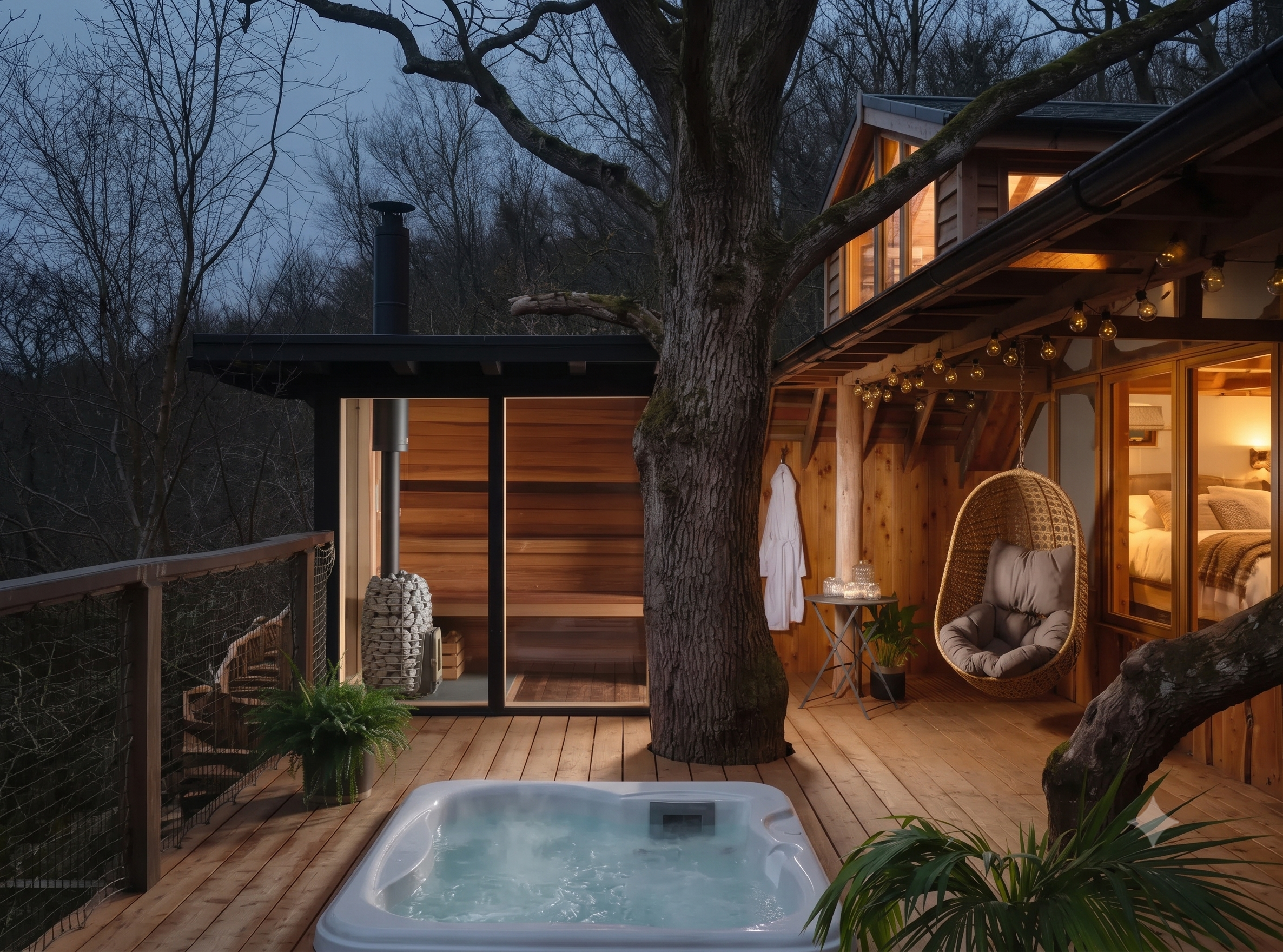 Wellness treehouse